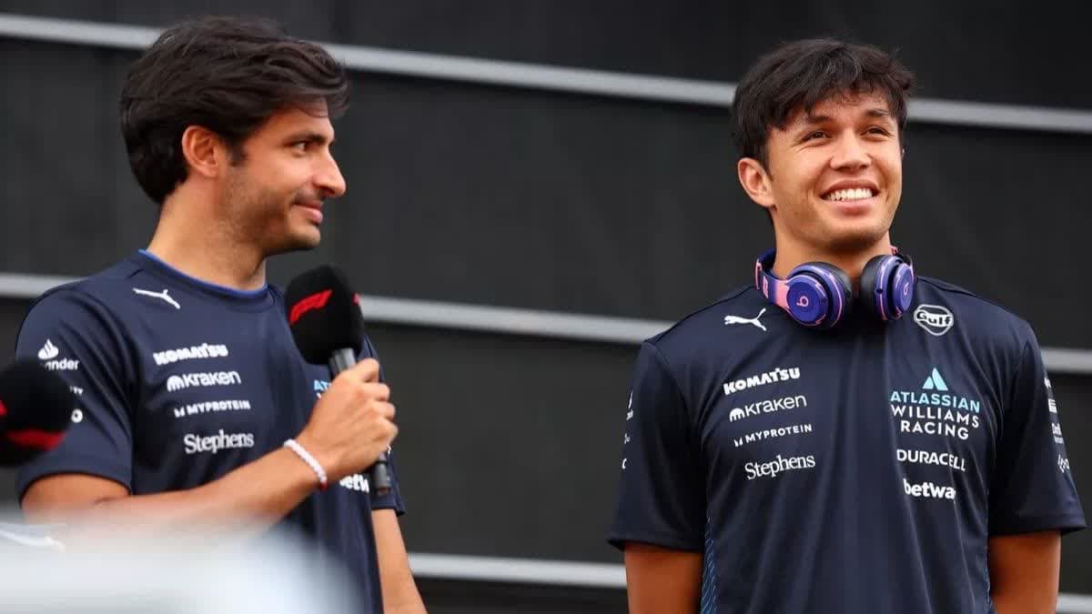 كارلوس ساينز، ويليامز، ألكسندر ألبون، ويليامز