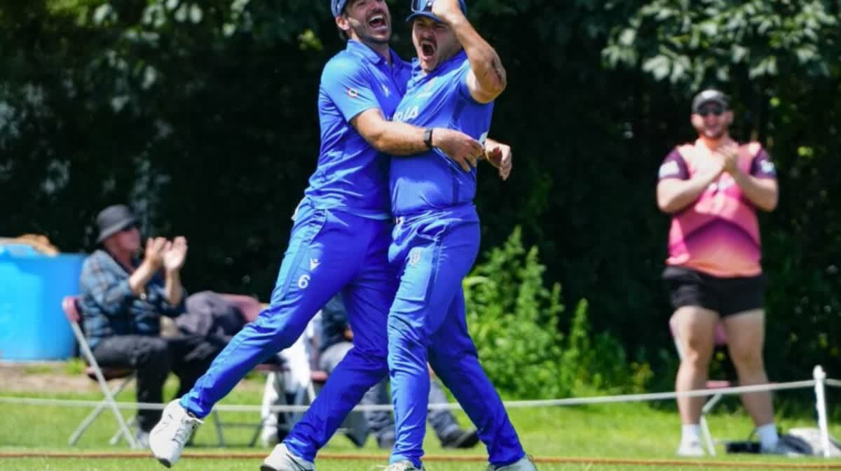 إيطاليا على أعتاب كأس العالم T20 بعد الفوز على اسكتلندا