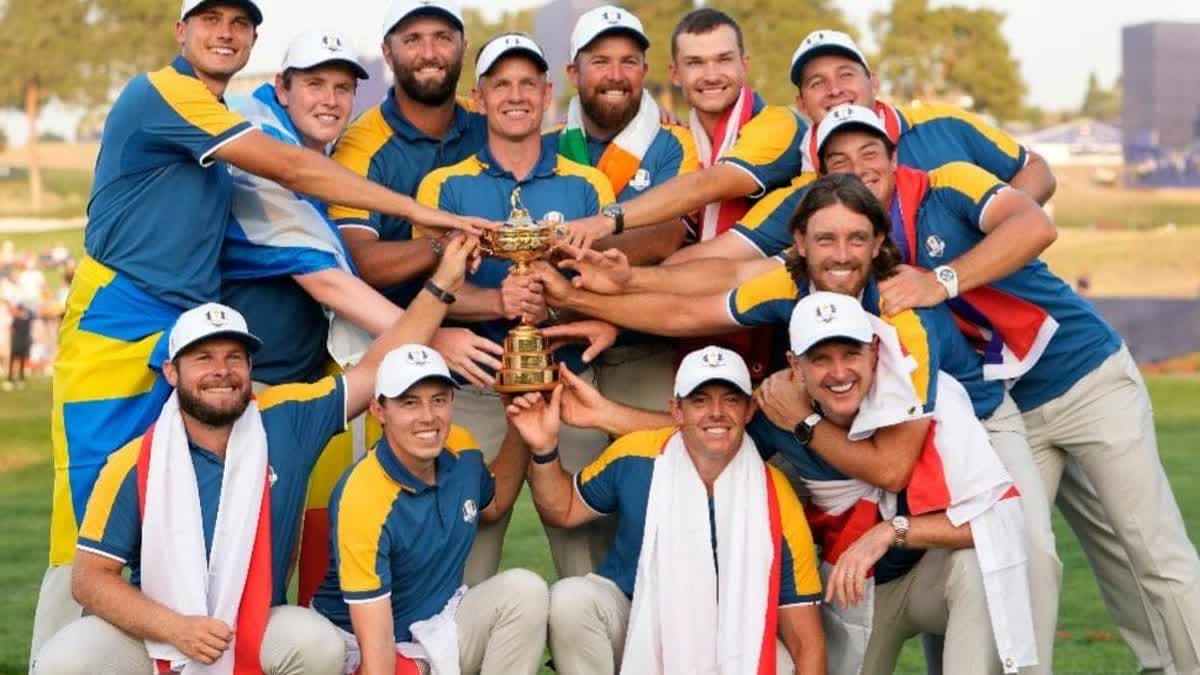 فريق اوروبا فاز بآخر نسخة من كأس رايدر