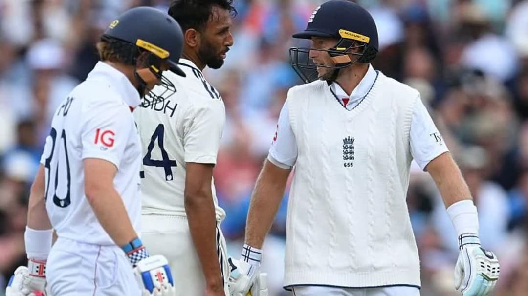 انجلترا والهند في المباراة الخامسة