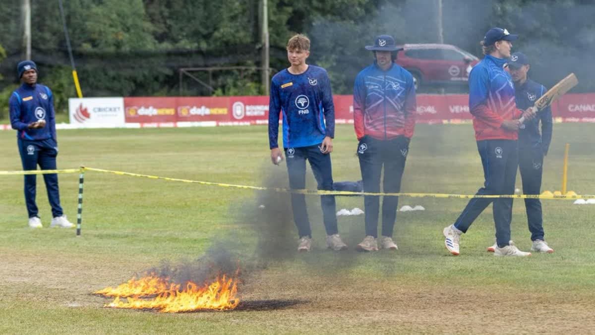 إلغاء مباراة ناميبيا واسكتلندا 