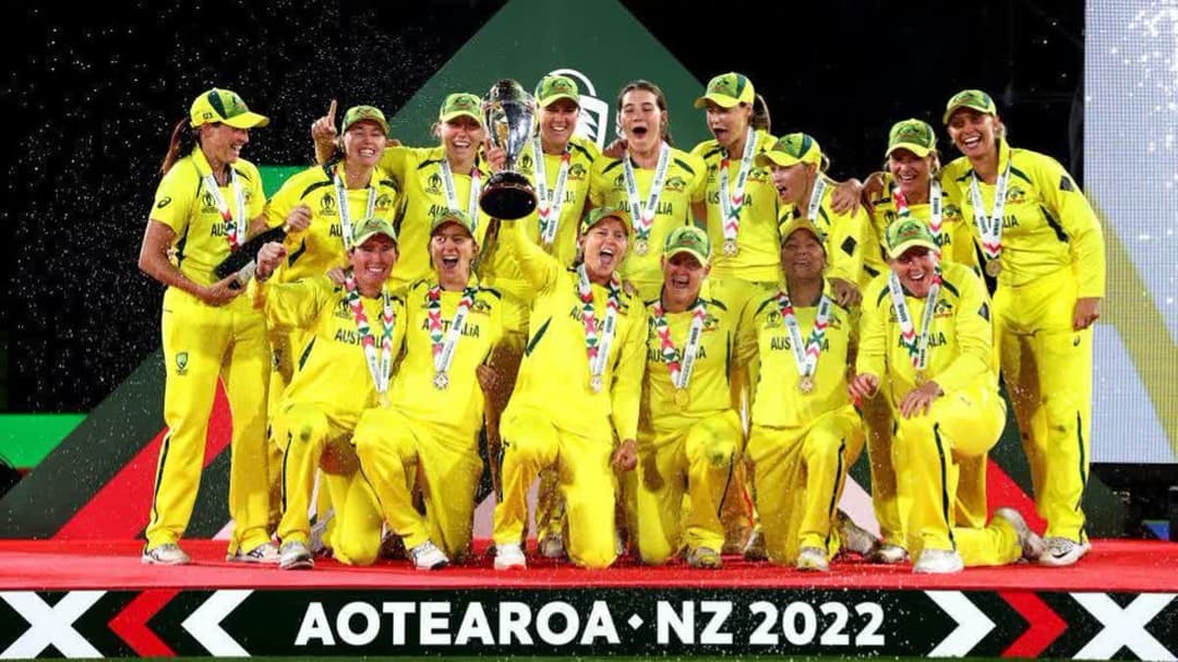 أستراليا تحتفل بفوزها بكأس العالم 2022