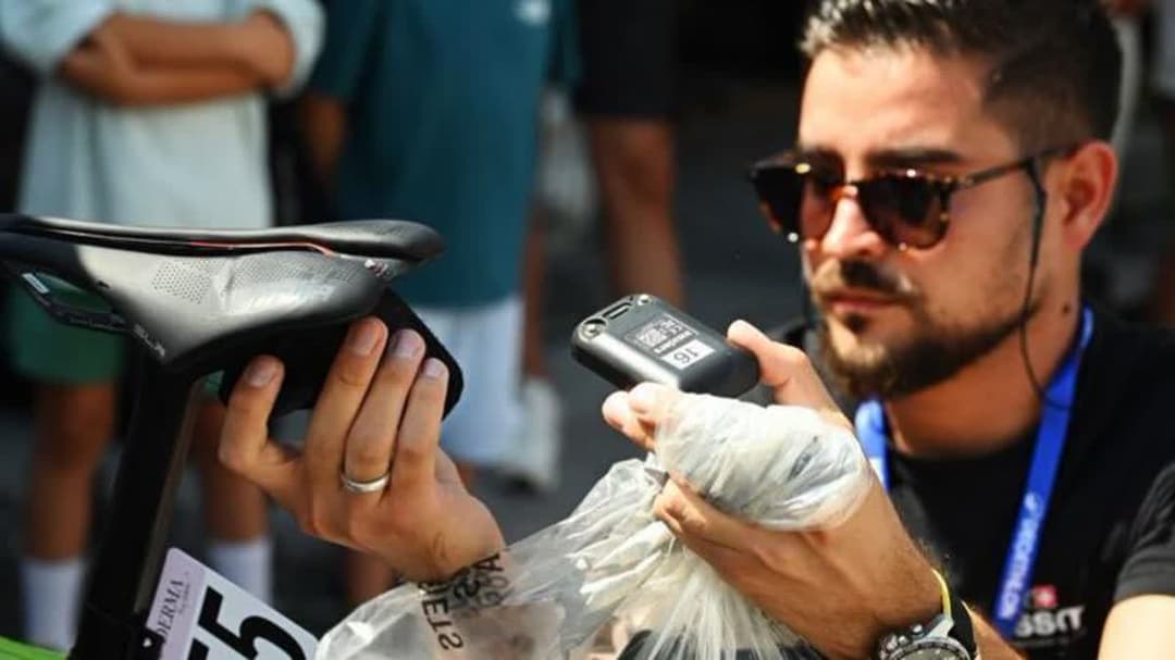 أجهزة تعقب في بطولة العالم للدراجات الهوائية