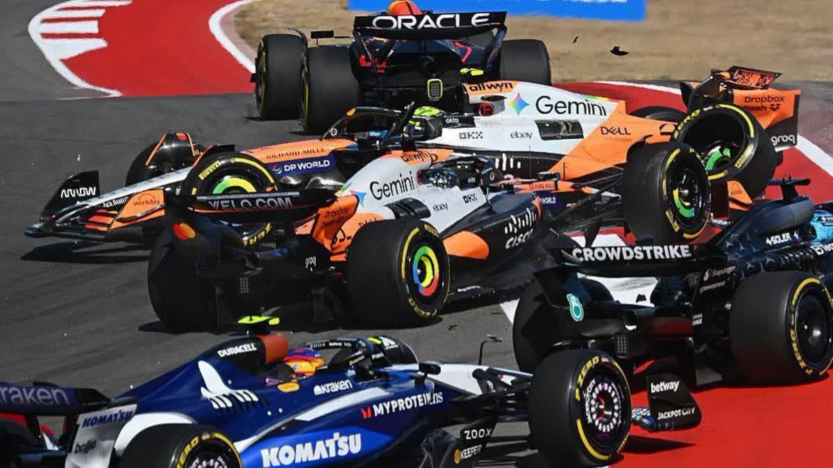 حادثة الاصطدام في سباق امريكا