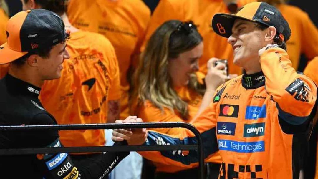 لاندو نوريس وأوسكار بياستري