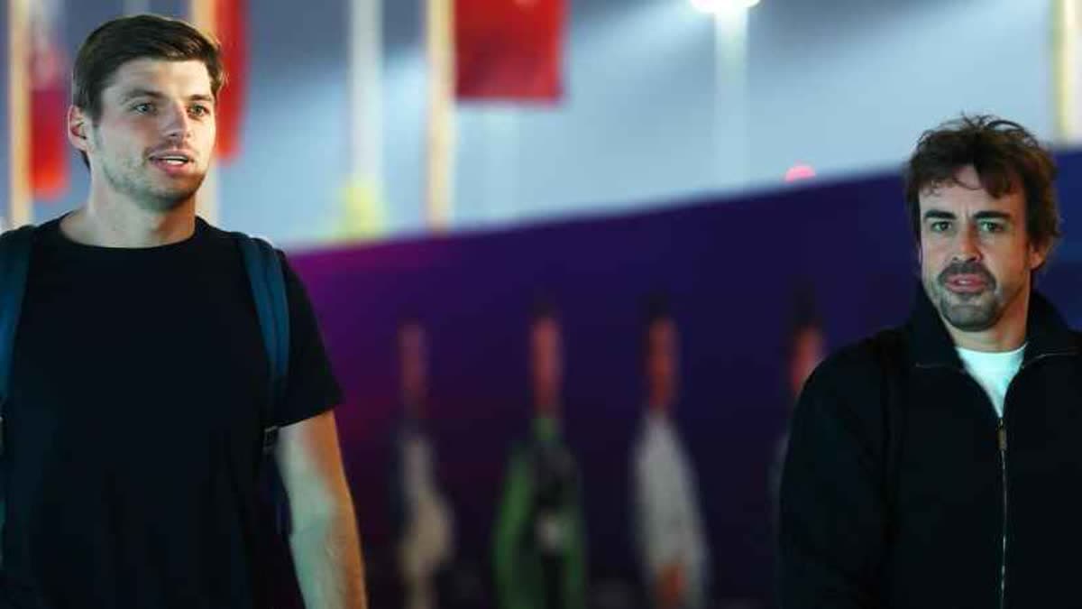 ماكس فيرستابن و فرناندو ألونسو