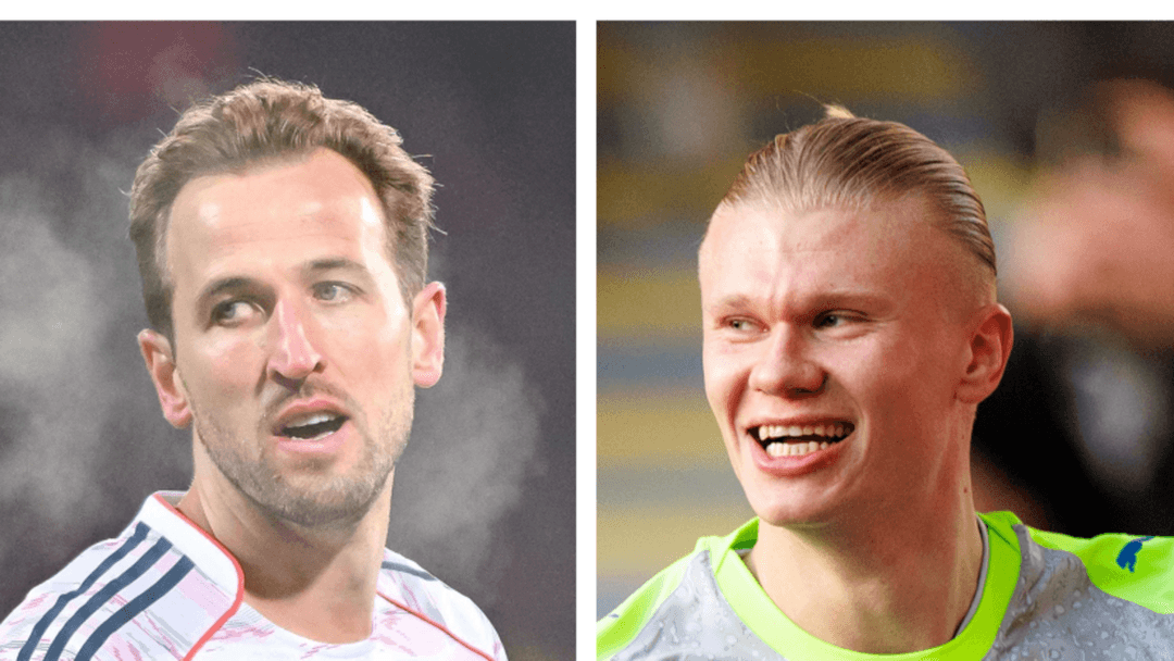 هاري كين وإيرلينغ هالاند