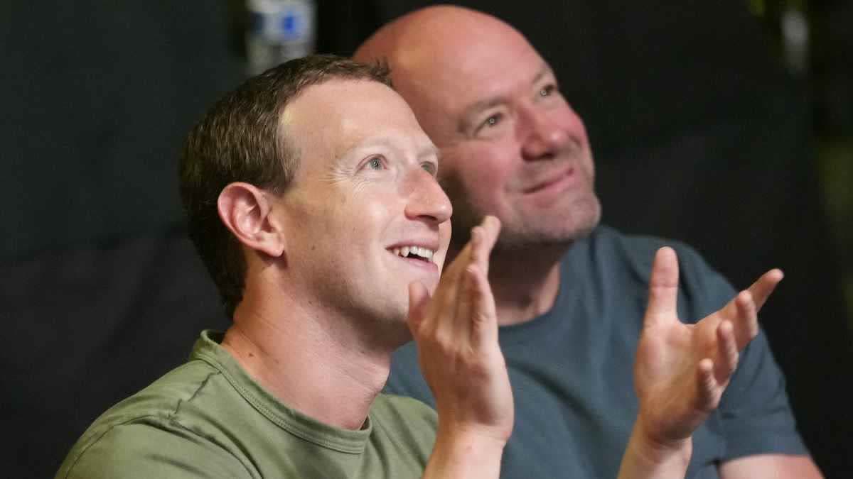 دانا وايت ومارك زوكربيرغ