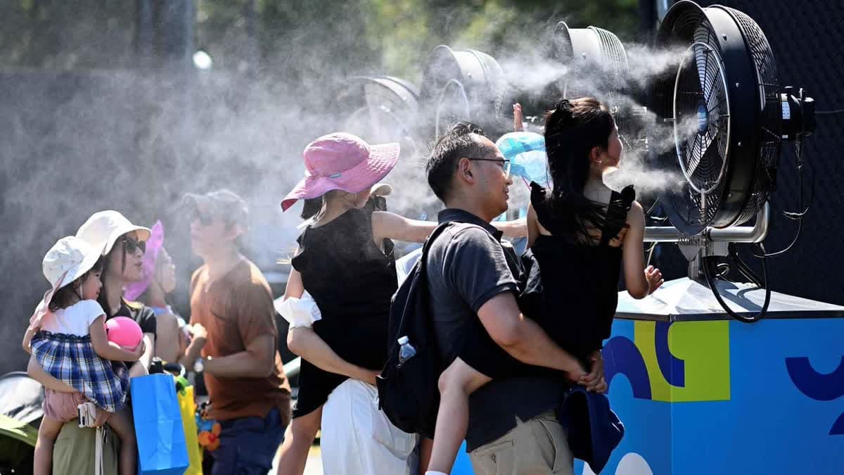 حرارة مرتفعة في ملبورن