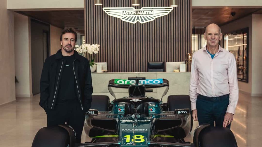 نيوي وألونسو وأستون مارتن