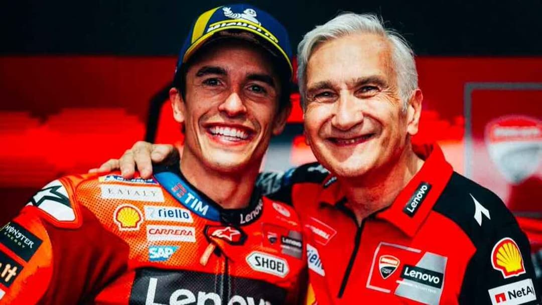 دافيدي تاردوزي مع مارك ماركيز