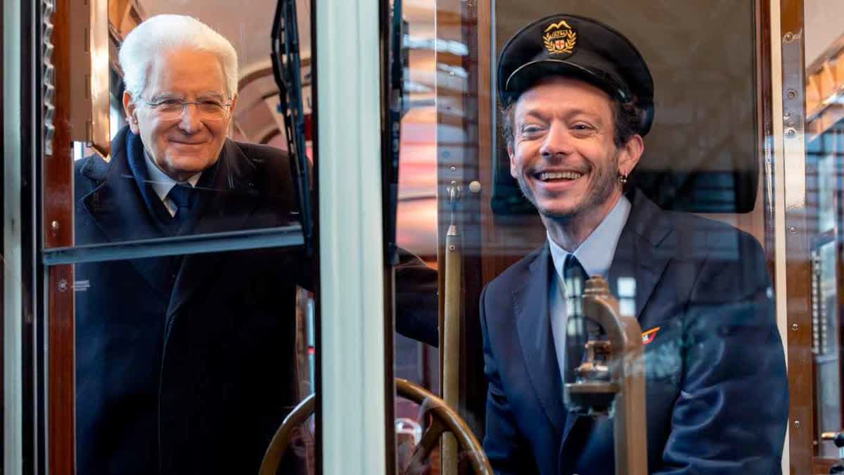 سيرجيو ماتاريلا وفالنتينو روسي