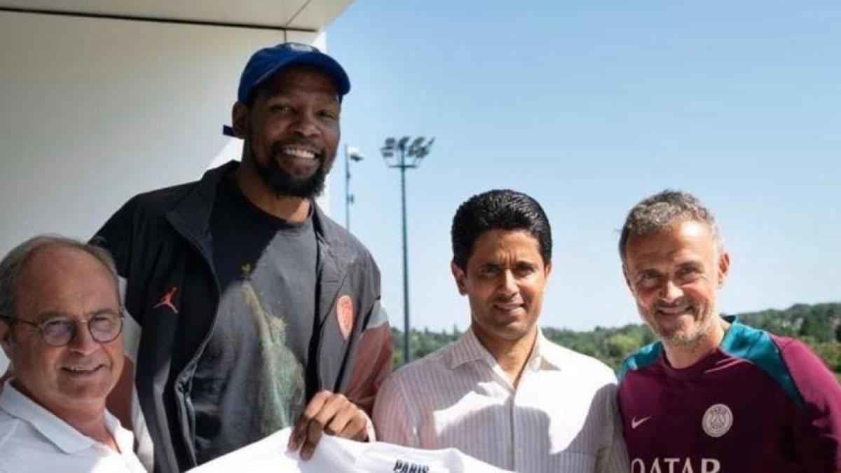 كيفن دوران، لويس كامبوس، ناصر الخليفى ولويس إنريكي