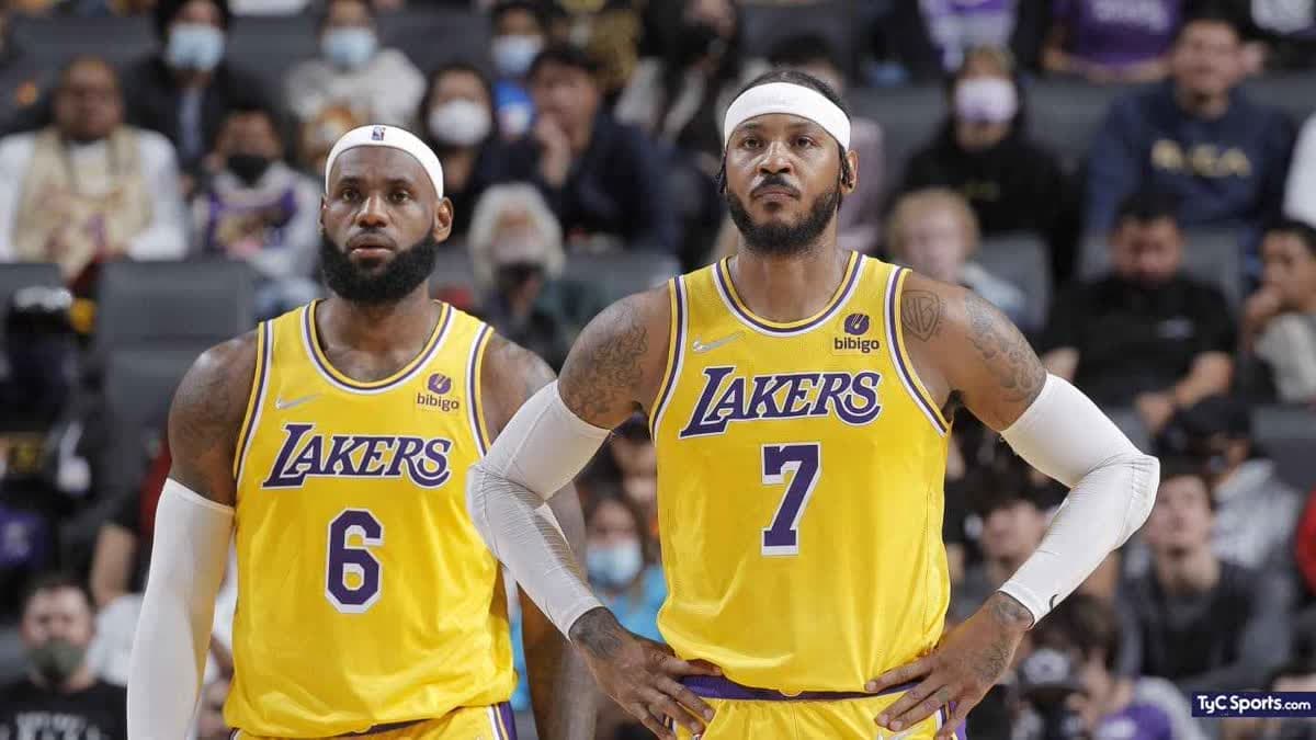 ليبرون و كارميلو أنتوني.