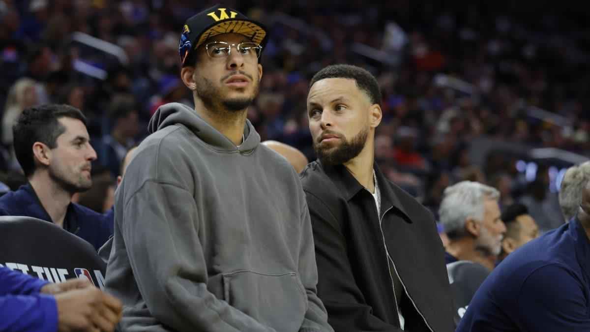 ستيفن كاري، مع أخيه سيث