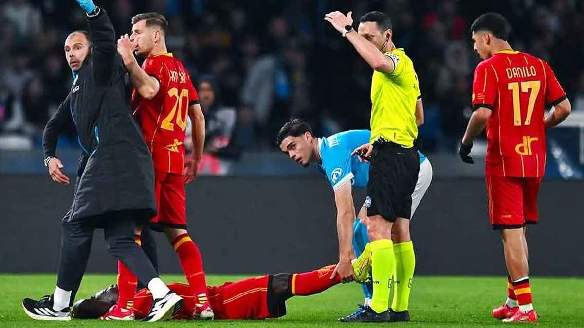 لاميك باندا يتلقى مساعدة طبية