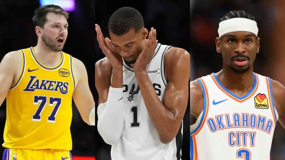 لوكا دونتشيتش، ويمبانياما وشاي جيلجيوس-ألكسندر