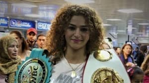 استقبال حار لبطلة العالم