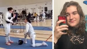 مبارزة بالشيش للسيدات