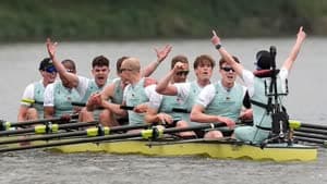 كامبريدج تتقدم الآن على أكسفورد بنتيجة 88-81 في سباقات القوارب للرجال