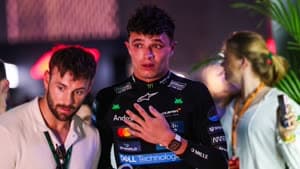 نوريس في سباق السعودية