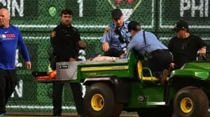 مشجع يتعرض لإصابة خطيرة بعد سقوطه من المدرجات في مباراة دوري البيسبول الأمريكي