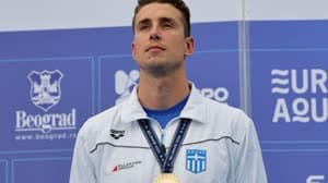 فاز كريستيان جكولومييف بلقب بطولة أوروبا للسباحة الحرة في سباق 50 مترًا في يونيو