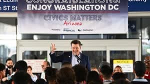 كاردينالز يرسلون 275 طالبًا إلى واشنطن ضمن رحلة Civics Matters