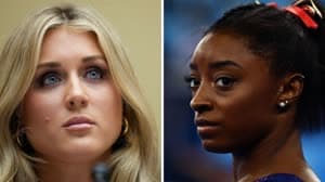 رايلي جاينز وسيمون بايلز