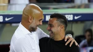  غوارديولا وتشافي