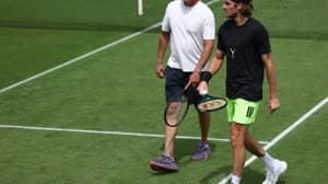 ستيفانوس تسيتسيباس وجوران إيفانيسيفيتش