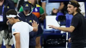 كانت إحدى نقاط الاشتعال البارزة في بطولة أمريكا المفتوحة للتنس هذا العام بين الألماني دانييل ألتماير واليوناني ستيفانوس تسيتسيباس