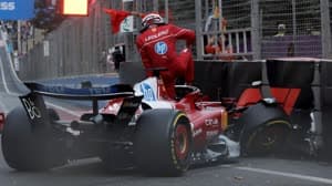 ست اعلام حمراء في سباق اذربيجان