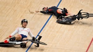 انتهت أولمبياد جاك كارلين في الصيف الماضي عندما اصطدم في نهائي الكيرين