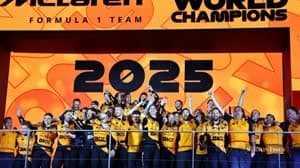 مكلارين تفوز ببطولة الصانعين للعام الثاني على التوالي