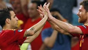 تشابي ألونسو وسيسك فابريغاس