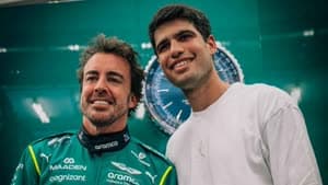 فرناندو ألونسو وكارلوس ألكاراز