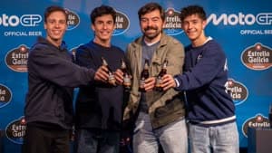 دييغو موريرا، مارك ماركيز وخوسيه أنطونيو رويدا