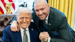 كونور ماكغريغور و دونالد ترامب