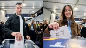 سيرجيو بوسكيتس وأيتانا بونماتي