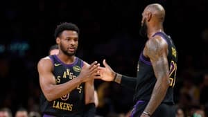 ليبرون جيمس وبروني.