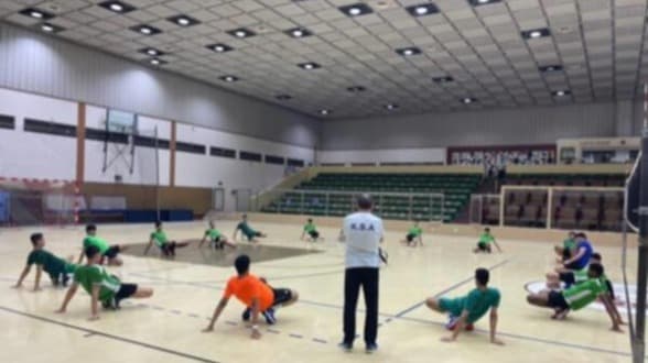 اختتام معسكر الناشئين واختيار اللاعبين