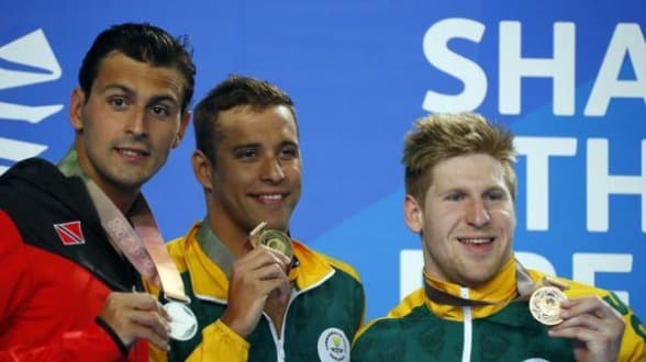 لو كلو يحرز ذهبية لجنوب أفريقيا