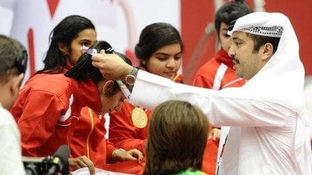 مريم القاسمي تحرز ذهبية الثالثة