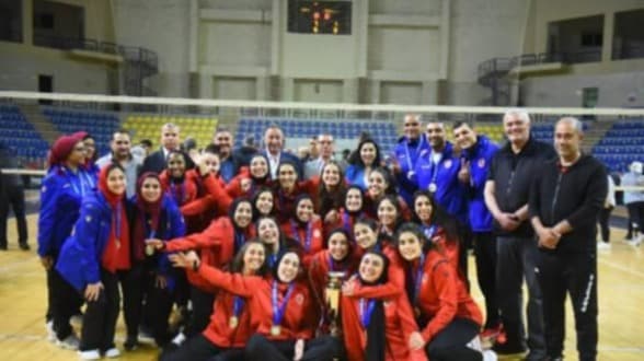 كأس مصر للسيدات أولى بطولات العوضي