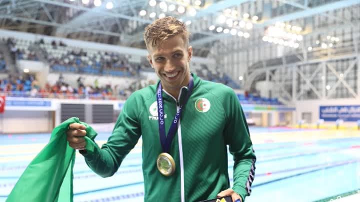 5 نهائيات للسباحة الجزائرية بألعاب البحر المتوسط