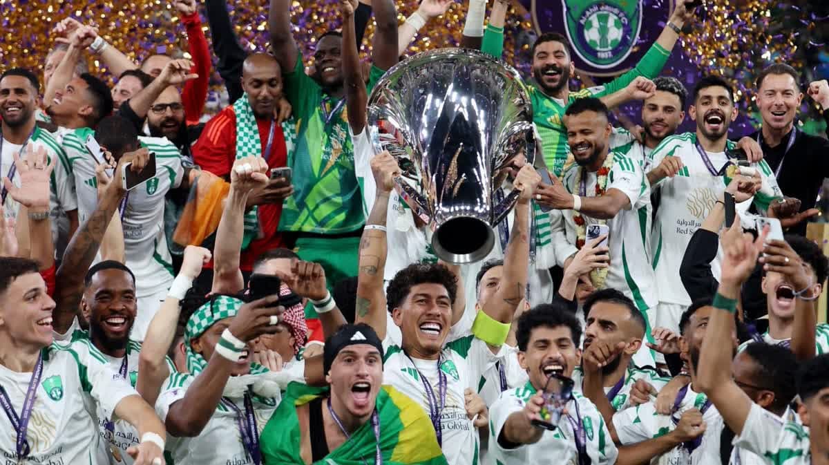 الأهلي هو ثالث نادي سعودي يتوج بدوري أبطال آسيا بعد الاتحاد والهلال