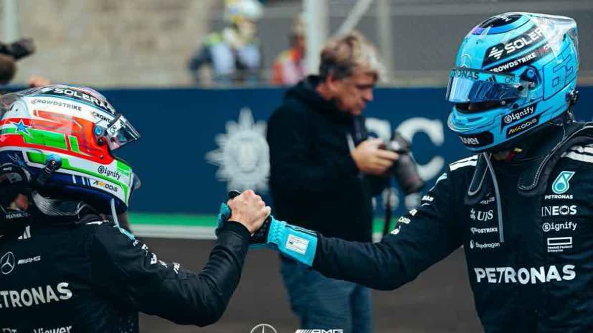 كيمي أنتونيلي وجورج راسل