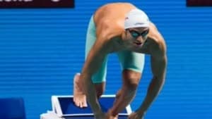 مروان القماش يحتل المركز 13 في مونديال السباحة