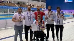 بالصور.. سباحو العراق يحصدون الذهب في بطولة ألمانيا للمعاقين